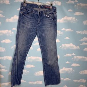 7 For All Mankind- A pocket Med Wash Jeans size 29